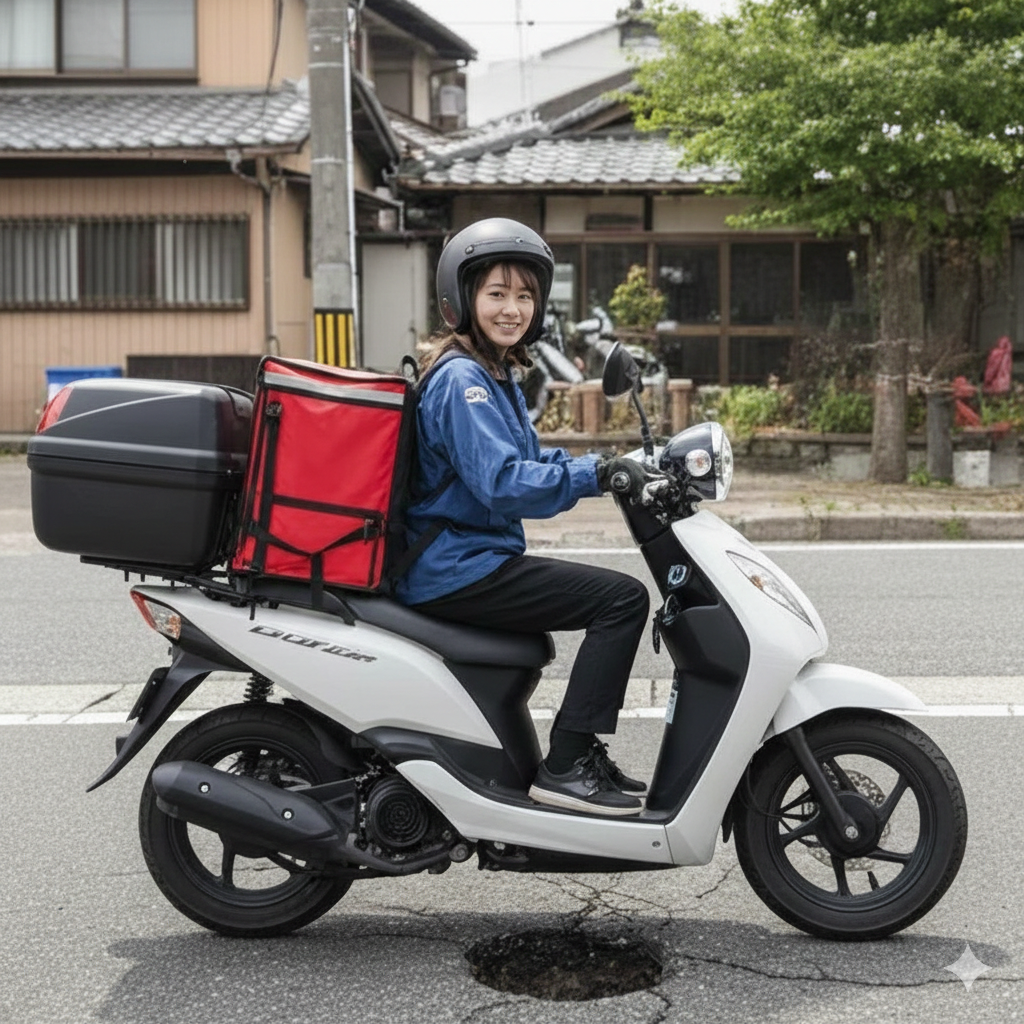 新基準原付が50ccフードデリバリーの最適解となるか！？ / MOTO PALACE